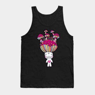 Third Eye Mushroom Tank Top